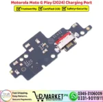Motorola Moto G Play 2024 Charging Port Board Flex Cable Strip Replacement - DMarket.Pk