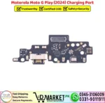 Motorola Moto G Play 2024 Charging Port Board Flex Cable Strip Replacement - DMarket.Pk
