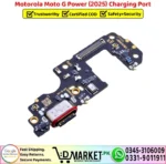 Motorola Moto G Power 2025 Charging Port Board Replacement - DMarket.Pk