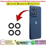 Motorola Moto G Stylus 5G 2025 Back Camera Lens Glass - Camera Glass Lens Replacement - DMarket.Pk