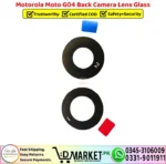 Motorola Moto G04 Back Camera Lens Glass Replacement - DMarket.Pk