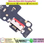 Motorola Moto G04 Charging Port Board Flex Cable Strip Replacement - DMarket.Pk