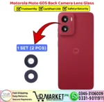 Motorola Moto G05 Back Camera Lens Glass - Camera Glass Lens Replacement - DMarket.Pk