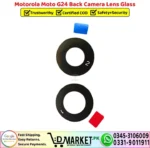 Motorola Moto G24 Back Camera Lens Glass Replacement - DMarket.Pk