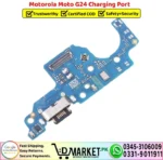 Motorola Moto G24 Charging Port Board Flex Cable Strip Replacement - DMarket.Pk