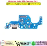 Motorola Moto G24 Charging Port Board Flex Cable Strip Replacement - DMarket.Pk