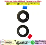 Motorola Moto G35 Back Camera Lens Glass Replacement - DMarket.Pk