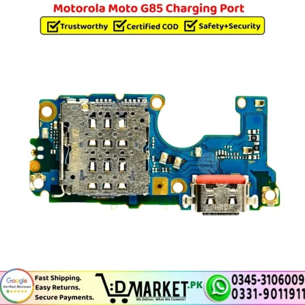 Motorola Moto G85 Charging Port Flex Board Replacement - DMarket.Pk