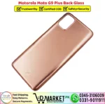 Motorola Moto G9 Plus Back Glass Cover Replacement - DMarket.Pk