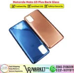 Motorola Moto G9 Plus Back Glass Cover Replacement - DMarket.Pk