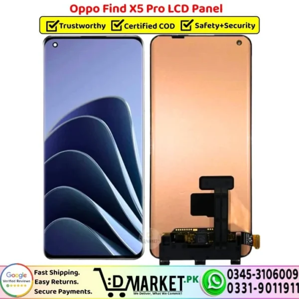 Oppo Find X5 Pro LCD Panel Unit Screen Display - DMarket.Pk