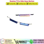 Realme 7 Pro Side Keys Button- Power Volume Button Replacement - DMarket.Pk