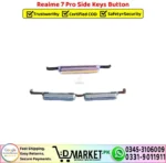 Realme 7 Pro Side Keys Button- Power Volume Button Replacement - DMarket.Pk