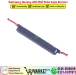 Samsung Galaxy A16 5G Side Keys Button - Power Volume Button Replacement - DMarket.Pk