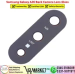 Samsung Galaxy A26 Back Camera Lens Glass Replacement - DMarket.Pk