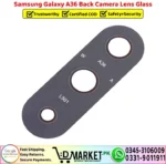 Samsung Galaxy A36 Back Camera Lens Glass Replacement - DMarket.Pk
