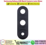 Samsung Galaxy A36 Back Camera Lens Glass Replacement - DMarket.Pk