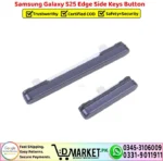 Samsung Galaxy S25 Edge Side Keys Button - Power Volume Button Replacement - DMarket.Pk