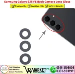 Samsung Galaxy S25 FE Back Camera Lens Glass Replacement - DMarket.Pk