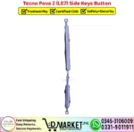 Tecno Pova 2 LE7 Side Keys Button - Image 2