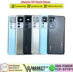 Xiaomi 12T Back Glass - Back Panel Cover Replacement - DMarket.Pk