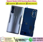 Xiaomi Redmi K40 Gaming Back Glass - Back Cover Panel Replacement - DMarket.Pk