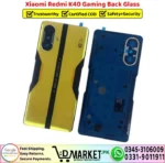 Xiaomi Redmi K40 Gaming Back Glass - Back Cover Panel Replacement - DMarket.Pk