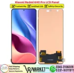 Xiaomi Redmi K40 Pro LCD Panel Unit Screen Display - DMarket.Pk