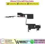 iPhone 11 Pro Wifi Flex Cable Strip Patta Replacement - DMarket.Pk