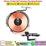 iPhone 12 Mini NFC Wireless Charging Module Coil Replacement - DMarket.Pk