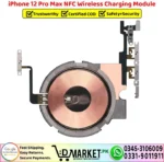 iPhone 12 Pro Max NFC Wireless Charging Module Coil Replacement - DMarket.Pk