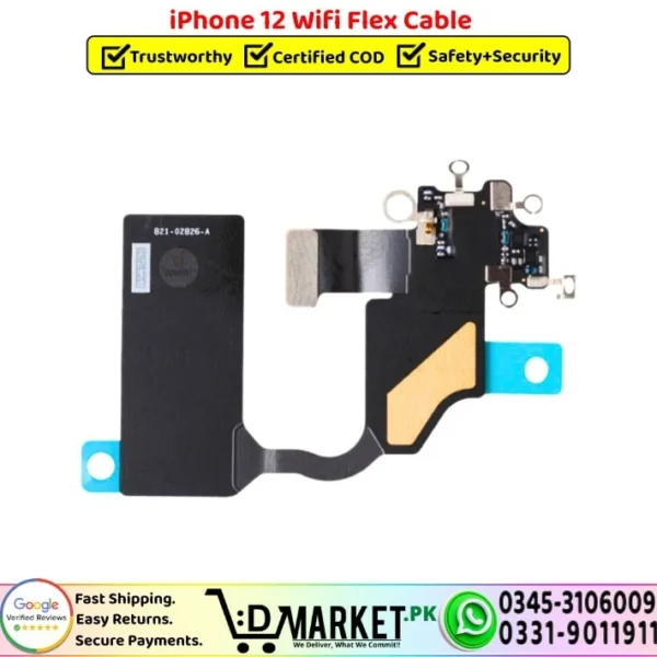 iPhone 12 Wifi Flex Cable Strip Patta Replacement - DMarket.Pk
