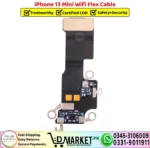 iPhone 13 Mini Wifi Flex Cable Strip Patta Replacement - DMarket.Pk