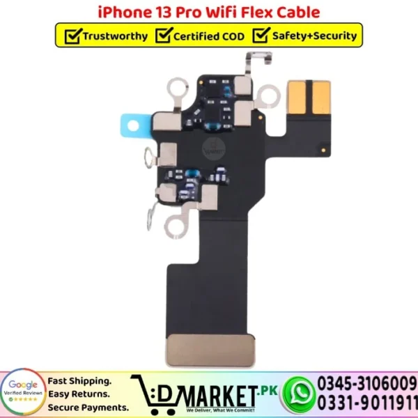 iPhone 13 Pro Wifi Flex Cable Strip Patta Replacement - DMarket.Pk