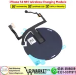 iPhone 14 NFC Wireless Charging Module Coil Replacement - DMarket.Pk