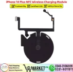 iPhone 14 Plus NFC Wireless Charging Module Coil Replacement - DMarket.Pk