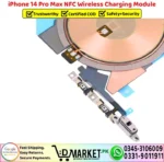 iPhone 14 Pro Max NFC Wireless Charging Module Coil Replacement - DMarket.Pk