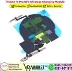 iPhone 14 Pro NFC Wireless Charging Module Coil Replacement - DMarket.Pk