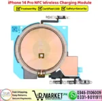 iPhone 14 Pro NFC Wireless Charging Module Coil Replacement - DMarket.Pk