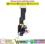 iPhone 14 Pro Wifi Flex Cable Strip Patta Replacement - DMarket.Pk