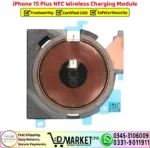 iPhone 15 Plus NFC Wireless Charging Module Coil Replacement - DMarket.Pk