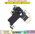 iPhone 15 Plus Wifi Flex Cable Strip Patta Replacement - DMarket.Pk