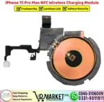 iPhone 15 Pro Max NFC Wireless Charging Module Coil Replacement - DMarket.Pk