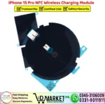 iPhone 15 Pro NFC Wireless Charging Module Coil Replacement - DMarket.Pk