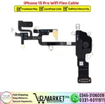 iPhone 15 Pro Wifi Flex Cable Strip Patta Replacement - DMarket.Pk