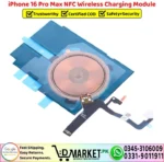 iPhone 16 Pro Max NFC Wireless Charging Module Coil Replacement - DMarket.Pk