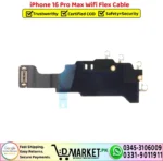 iPhone 16 Pro Max Wifi Flex Cable Strip Patta Replacement - DMarket.Pk
