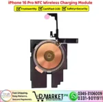 iPhone 16 Pro NFC Wireless Charging Module Coil Replacement - DMarket.Pk