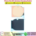 iPhone 16e NFC Wireless Charging Module Coil Replacement - DMarket.Pk