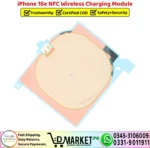 iPhone 16e NFC Wireless Charging Module Coil Replacement - DMarket.Pk